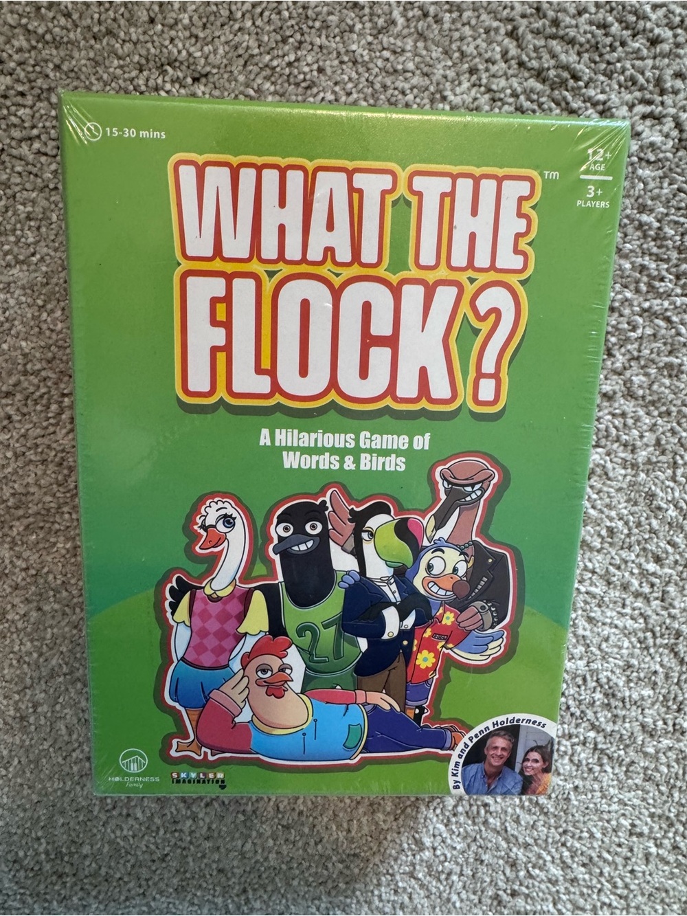 What The Flock? Party Word Game - Green Box
